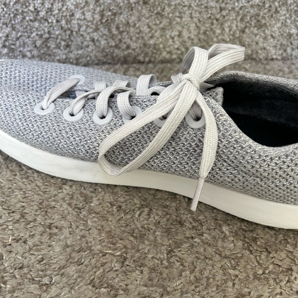 Allbirds Tree Piper Grey Knit Sneakers. Womens 11. Classic. Comfort. Worn. - Picture 5 of 12